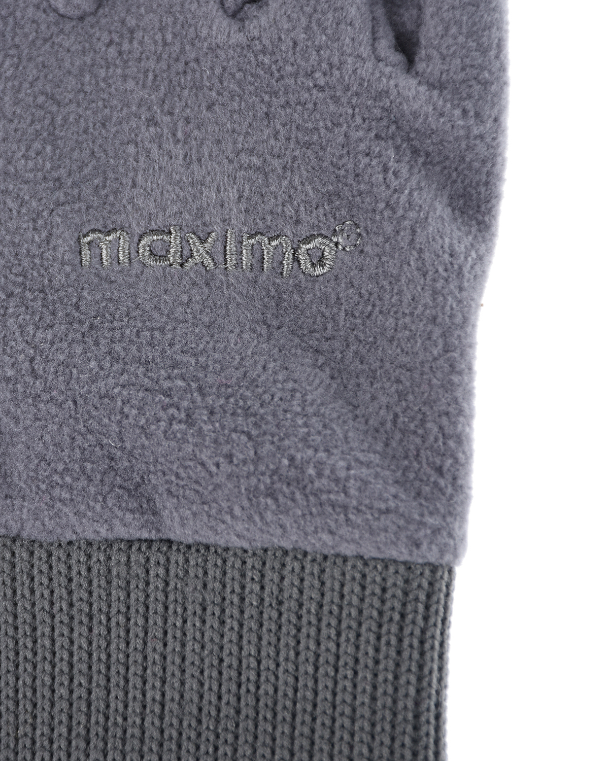 Базовые перчатки для мальчиков MaxiMo детские, размер 2, цвет серый - фото 2