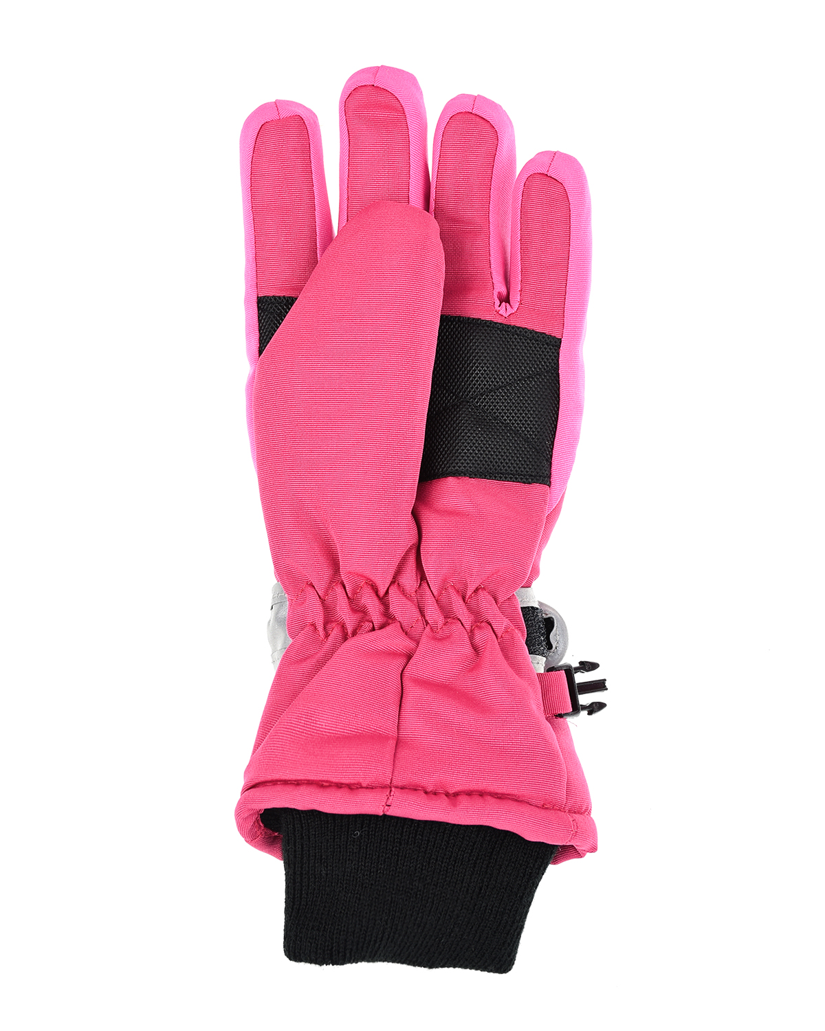 Розовые непромокаемые перчатки со светоотражающими вставками MaxiMo детские, размер 4, цвет розовый - фото 2