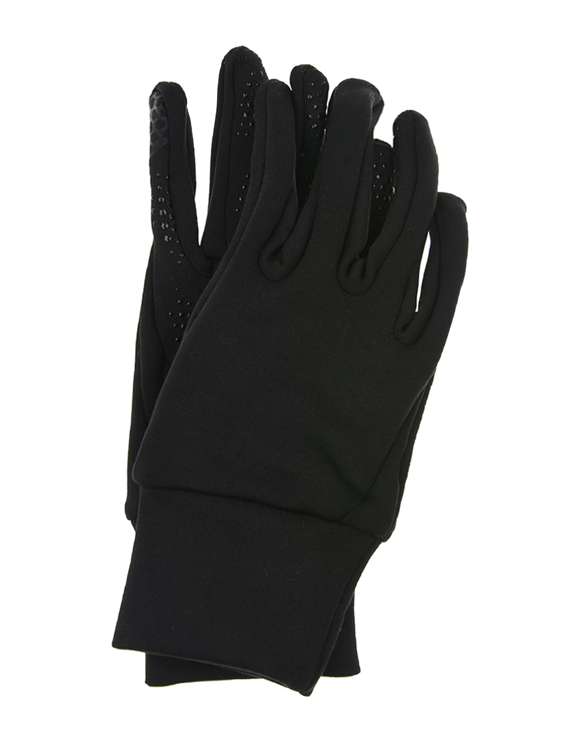 Черные перчатки с защитным слоем MaxiMo детские, размер 4, цвет черный - фото 1
