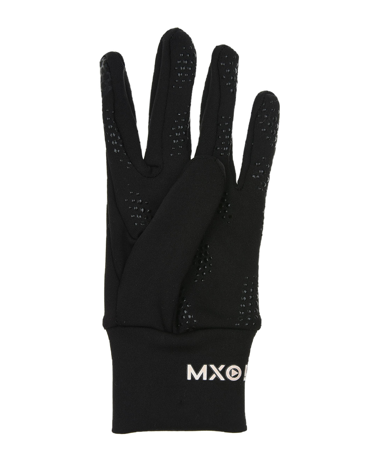 Черные перчатки с защитным слоем MaxiMo детские, размер 4, цвет черный - фото 3