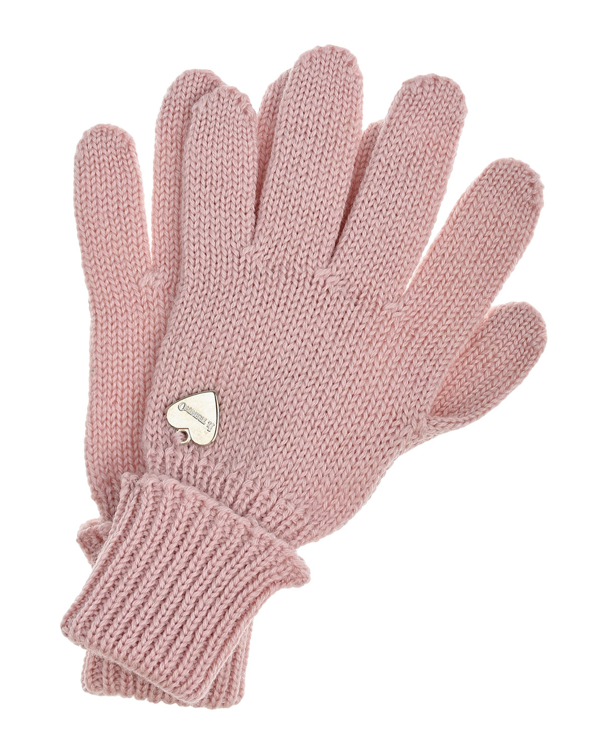 Розовые перчатки для девочек Il Trenino детские, размер 1, цвет розовый - фото 1