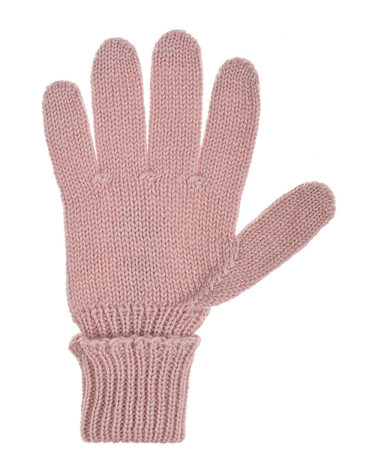 Розовые перчатки для девочек Il Trenino детские, размер 1, цвет розовый - фото 2