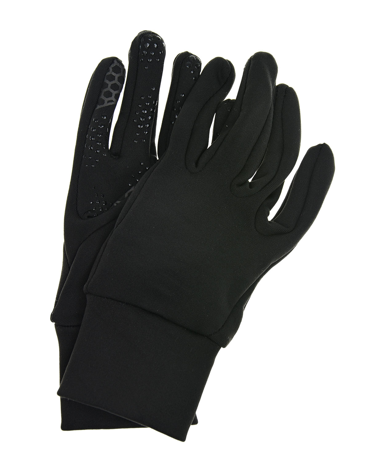 Черные перчатки touch screen MaxiMo детские, размер 3, цвет черный - фото 1