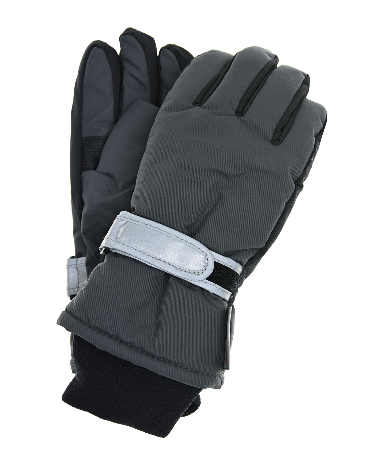Темно-серые непромокаемые перчатки MaxiMo детское, размер 2, цвет серый - фото 1