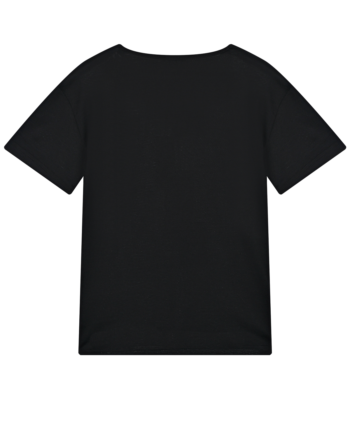Базовая черная футболка Dolce&Gabbana детская, размер 116, цвет черный - фото 2