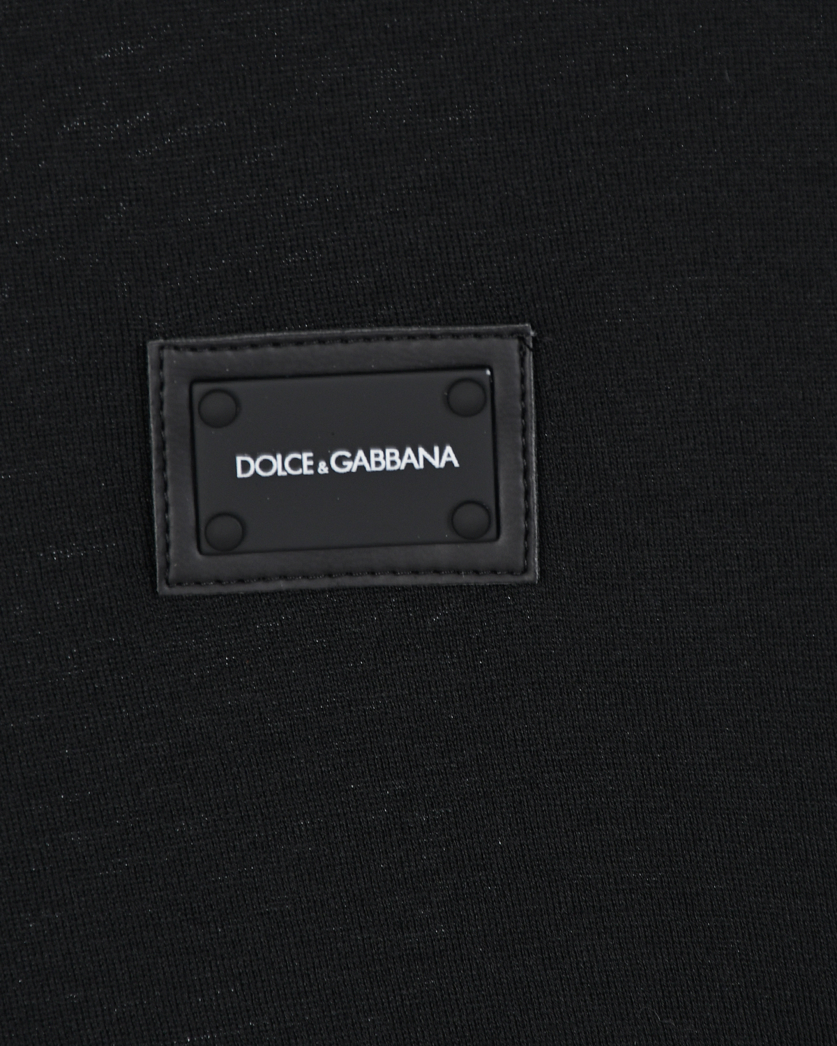Базовая черная футболка Dolce&Gabbana детская, размер 116, цвет черный - фото 3