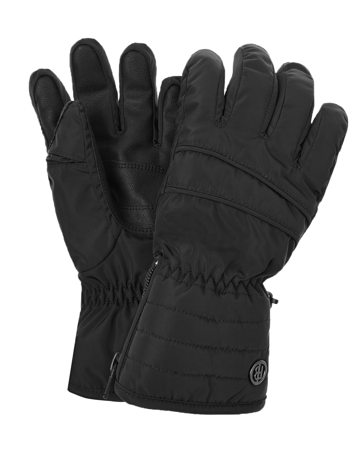 Черные непромокаемые перчатки Poivre Blanc детские, размер 128, цвет черный