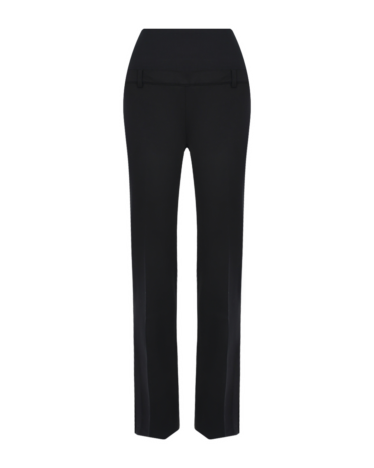 Черные брюки для беременных Pietro Brunelli, размер 44, цвет черный