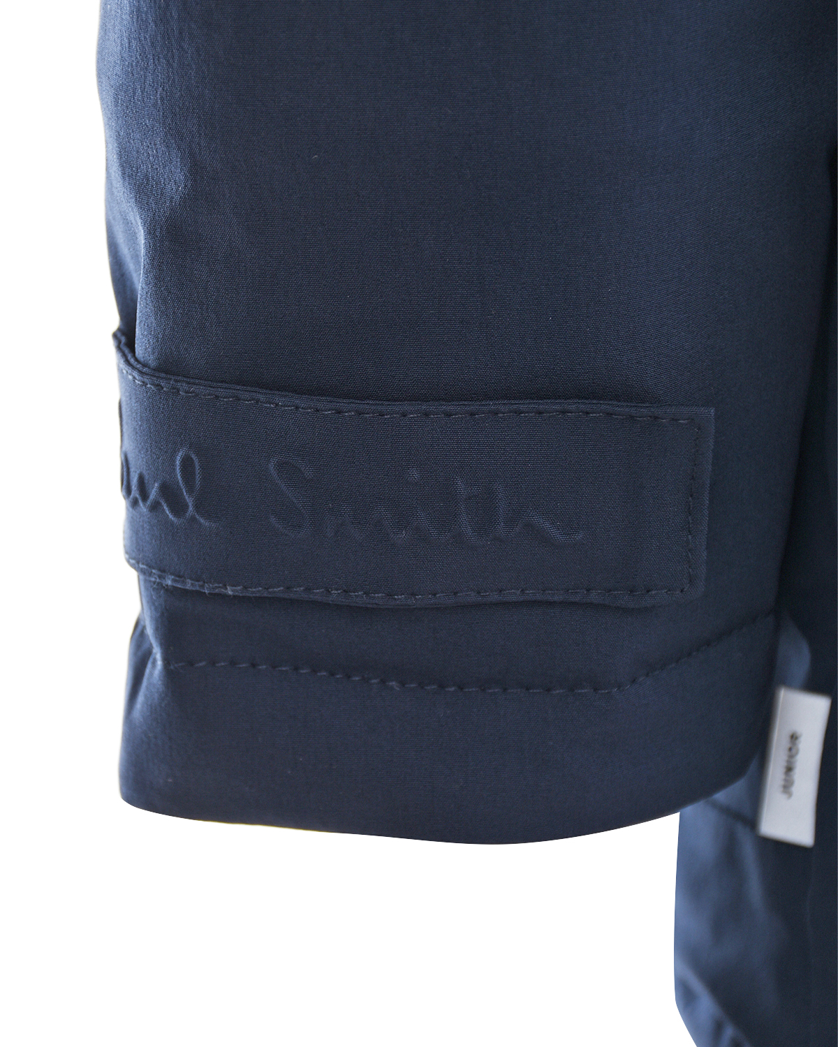 Синяя удлиненная куртка Paul Smith детская - фото 5