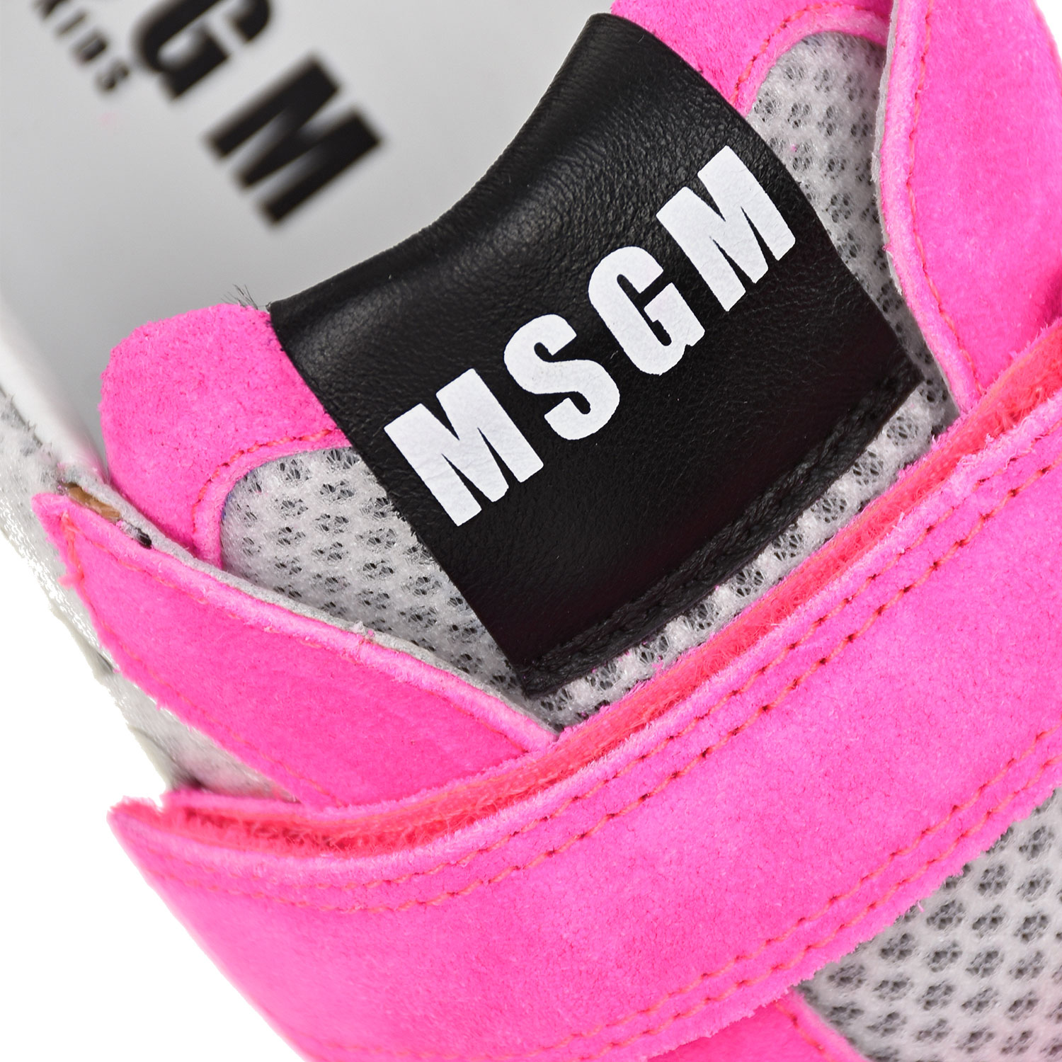Кроссовки с неоновой отделкой MSGM детские, размер 27, цвет розовый - фото 6