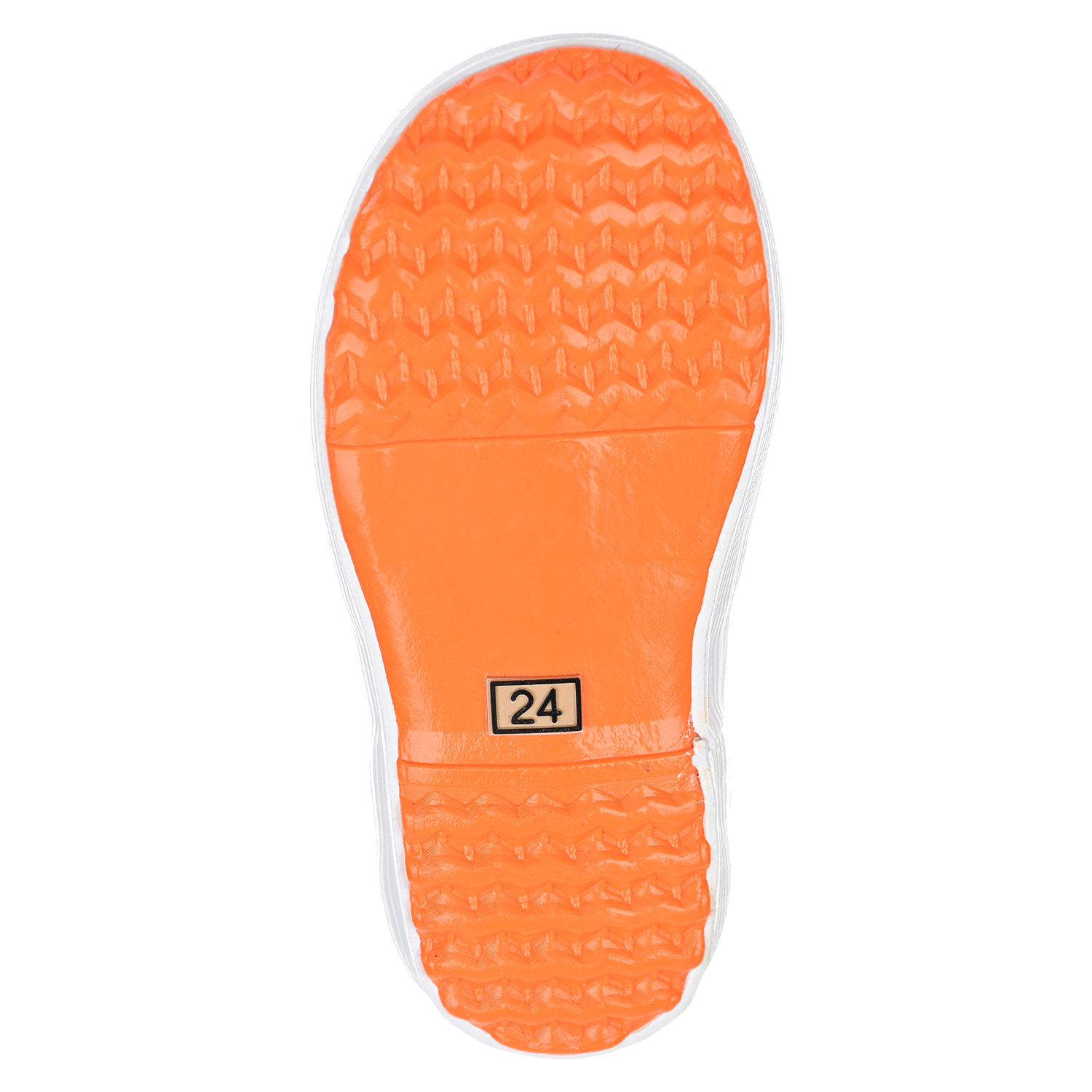 Оранжевые резиновые сапоги AIGLE детские, размер 26, цвет оранжевый - фото 5