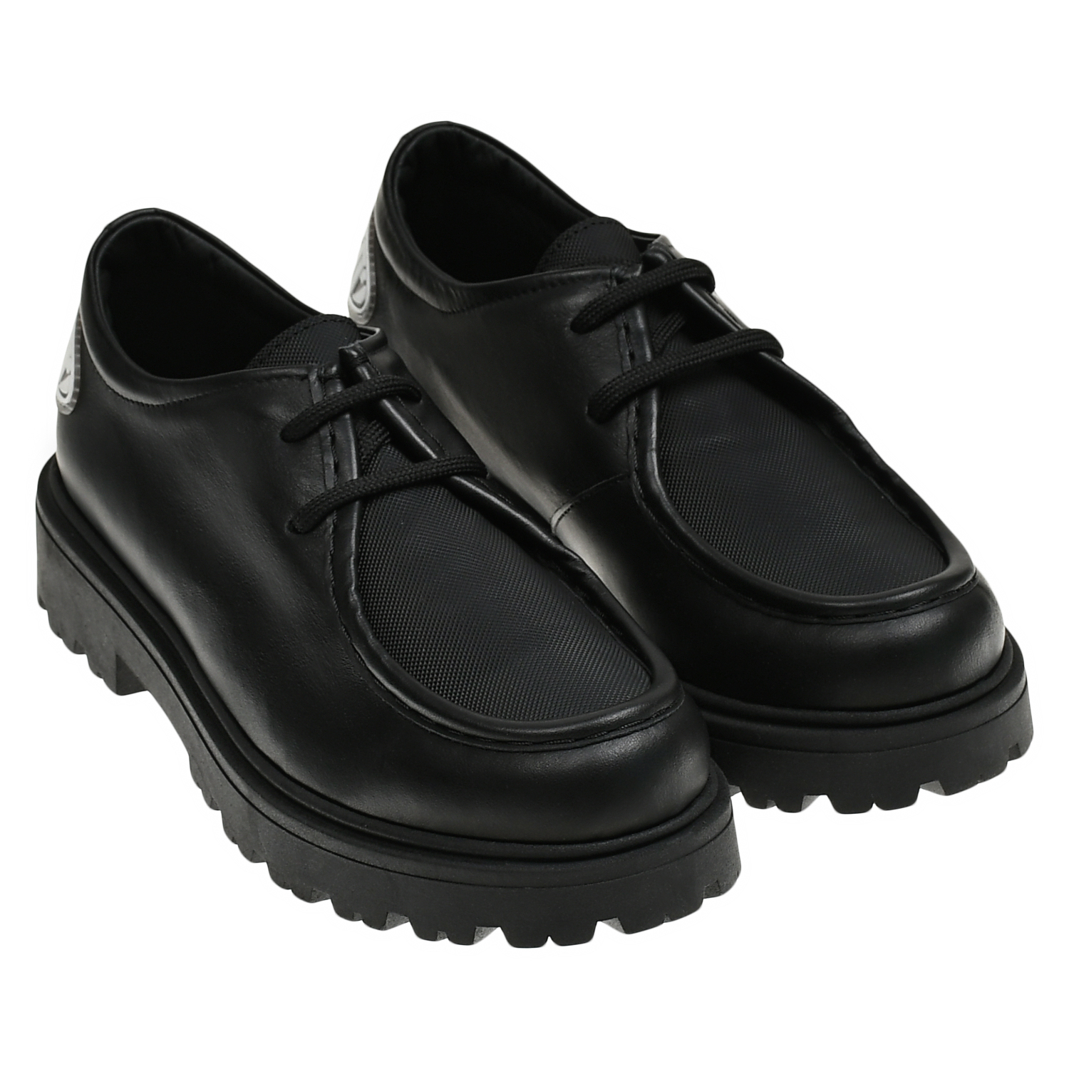 Низкие ботинки со шнурками Dsquared2, размер 37, цвет черный - фото 1