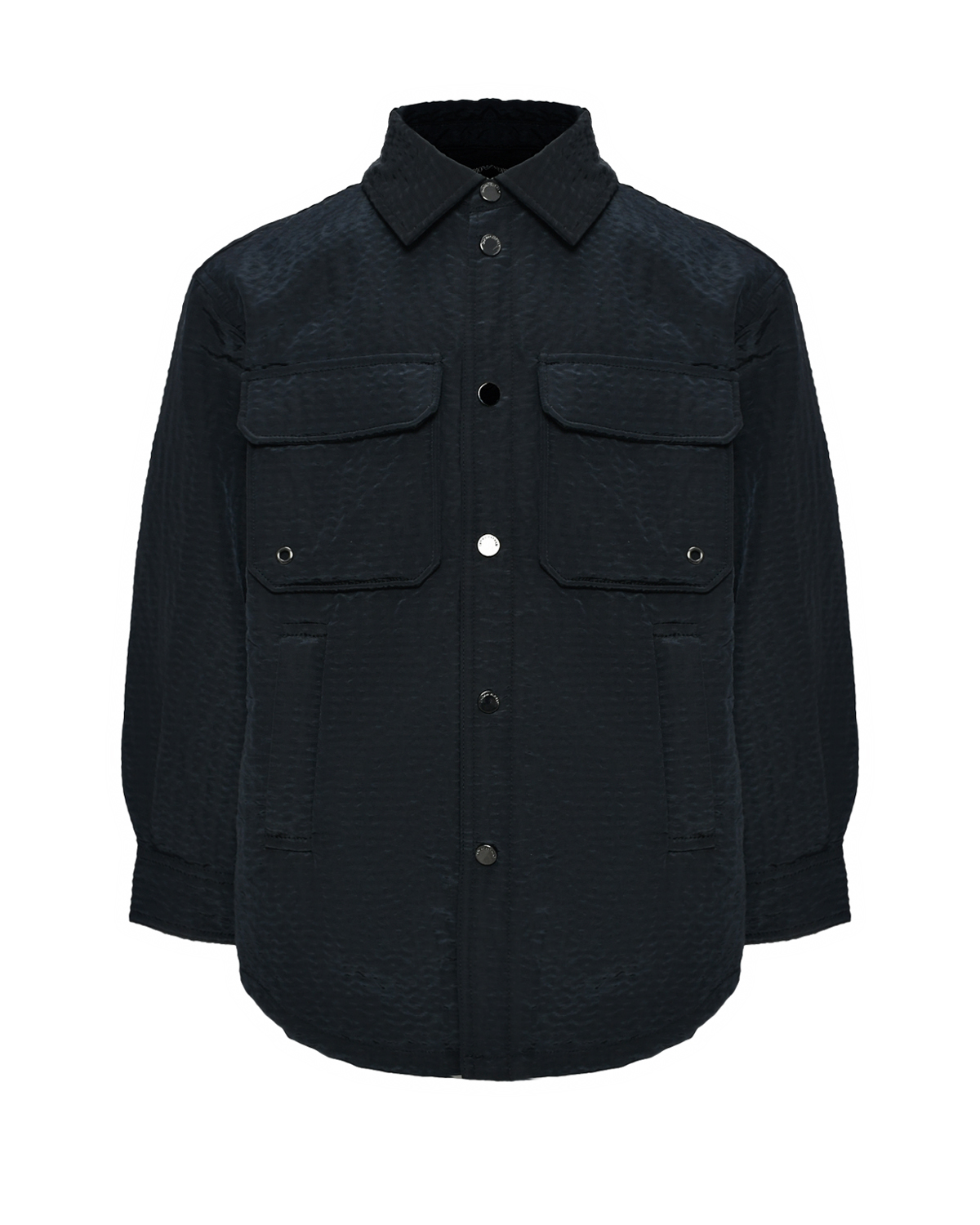 Стеганая куртка-рубашка Emporio Armani, размер 140, цвет нет цвета - фото 1