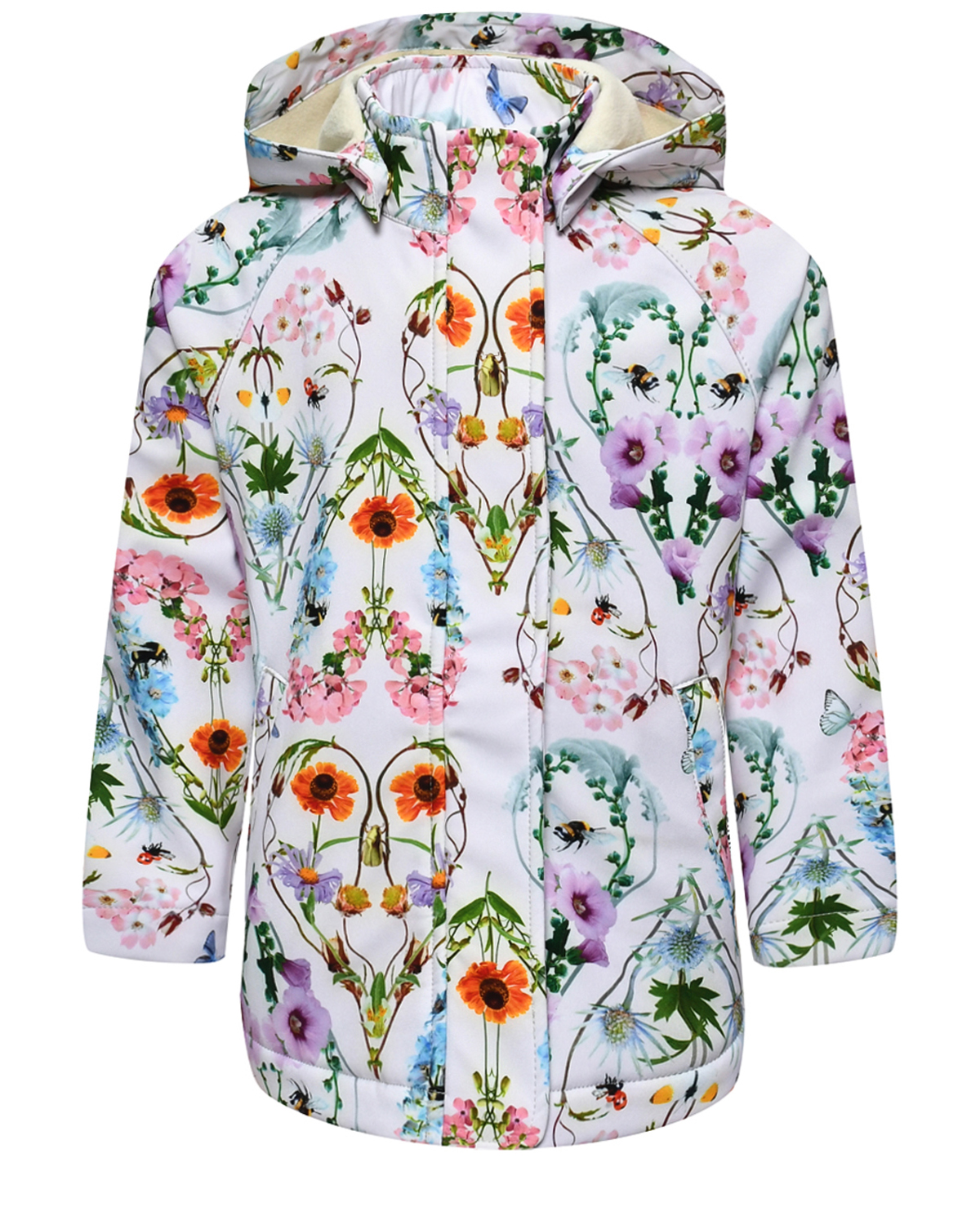 Куртка Hillary Flower Hearts Molo, размер 116, цвет нет цвета - фото 1