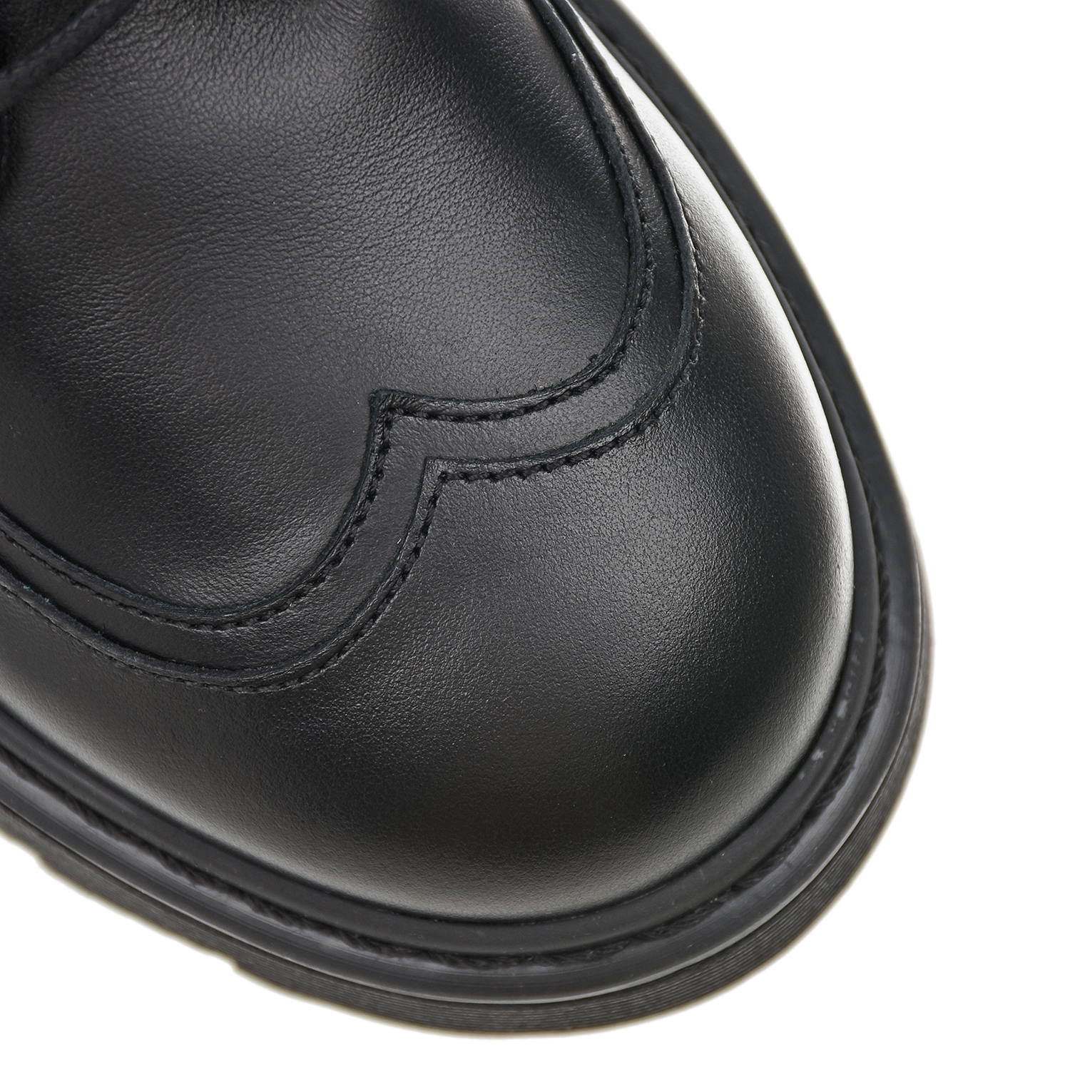 Высокие ботинки со шнуровкой Emporio Armani детские, размер 36, цвет черный - фото 7