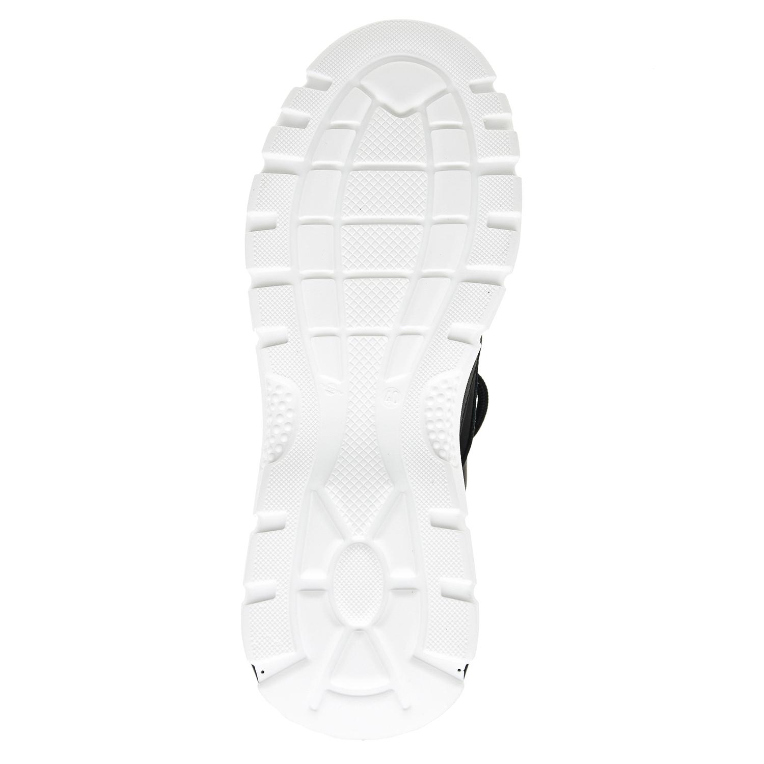 Высокие кроссовки на белой подошве Emporio Armani детские, размер 34, цвет черный - фото 5