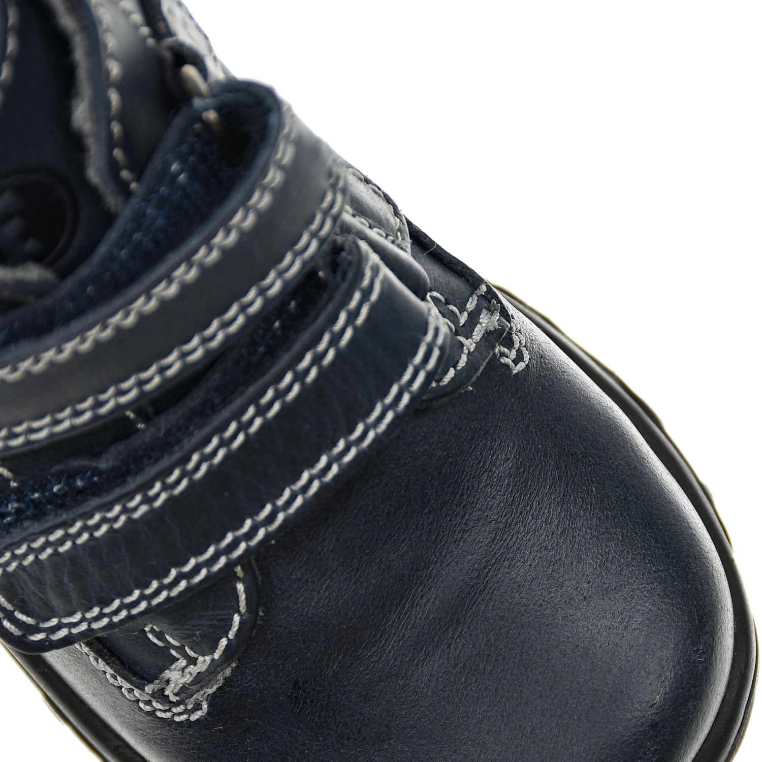 Высокие кроссовки на липучках Falcotto детские, размер 20, цвет синий - фото 6