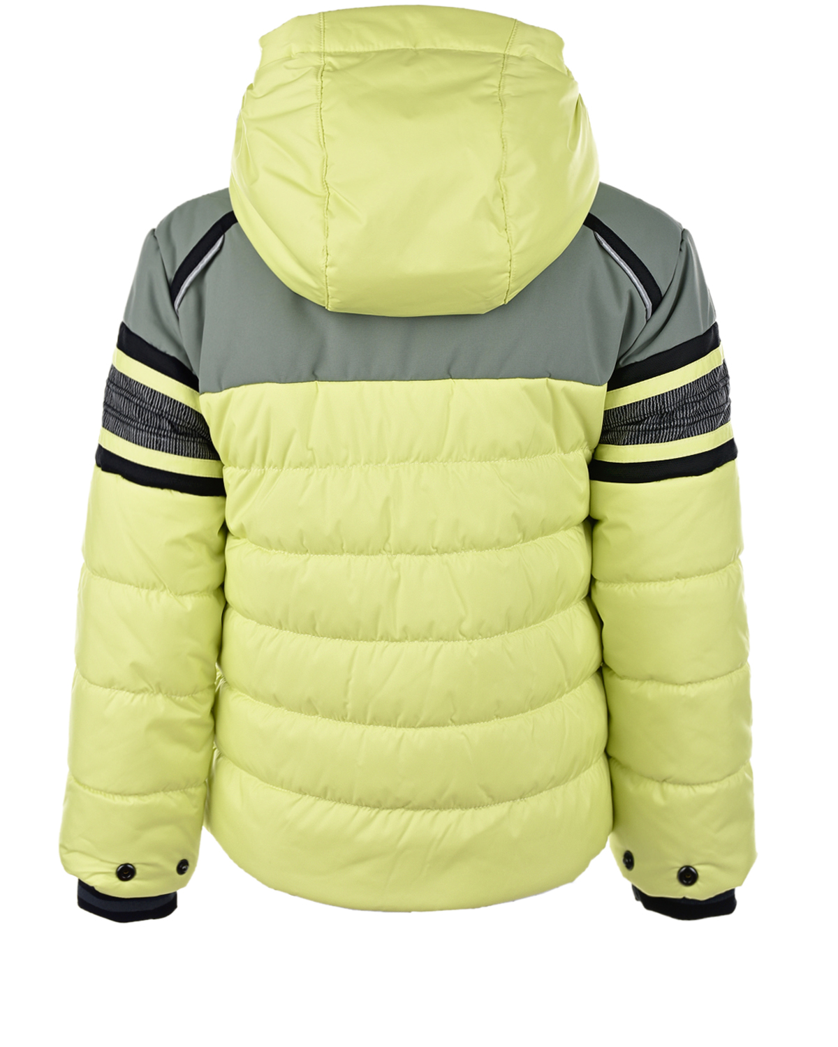 Зимний комплект из салатовой куртки и черного полукомбинезона Poivre Blanc детский, размер 104, цвет салатовый - фото 3