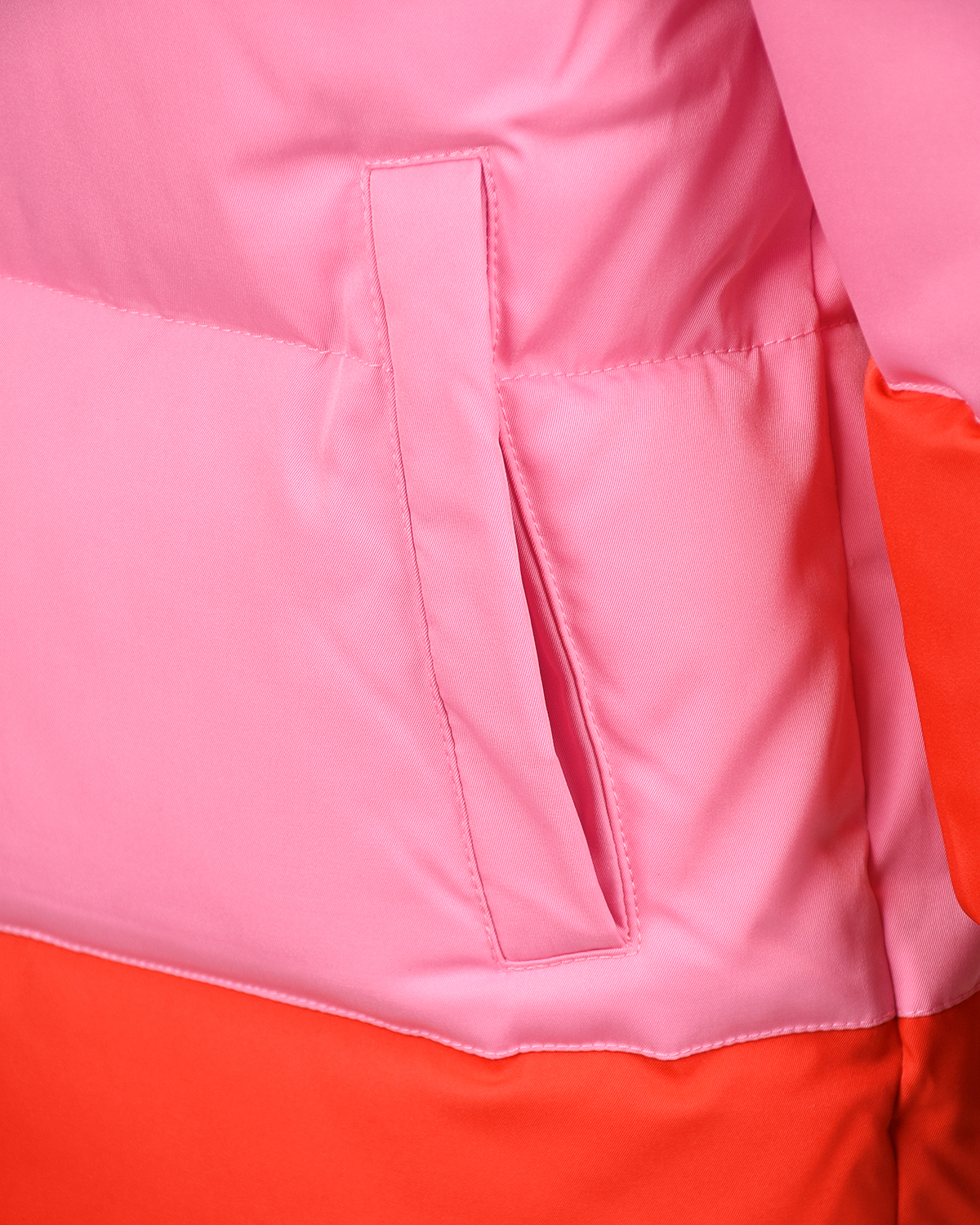 Удлиненная куртка с лампасами на рукавах Stella McCartney детская, размер 104, цвет розовый - фото 4
