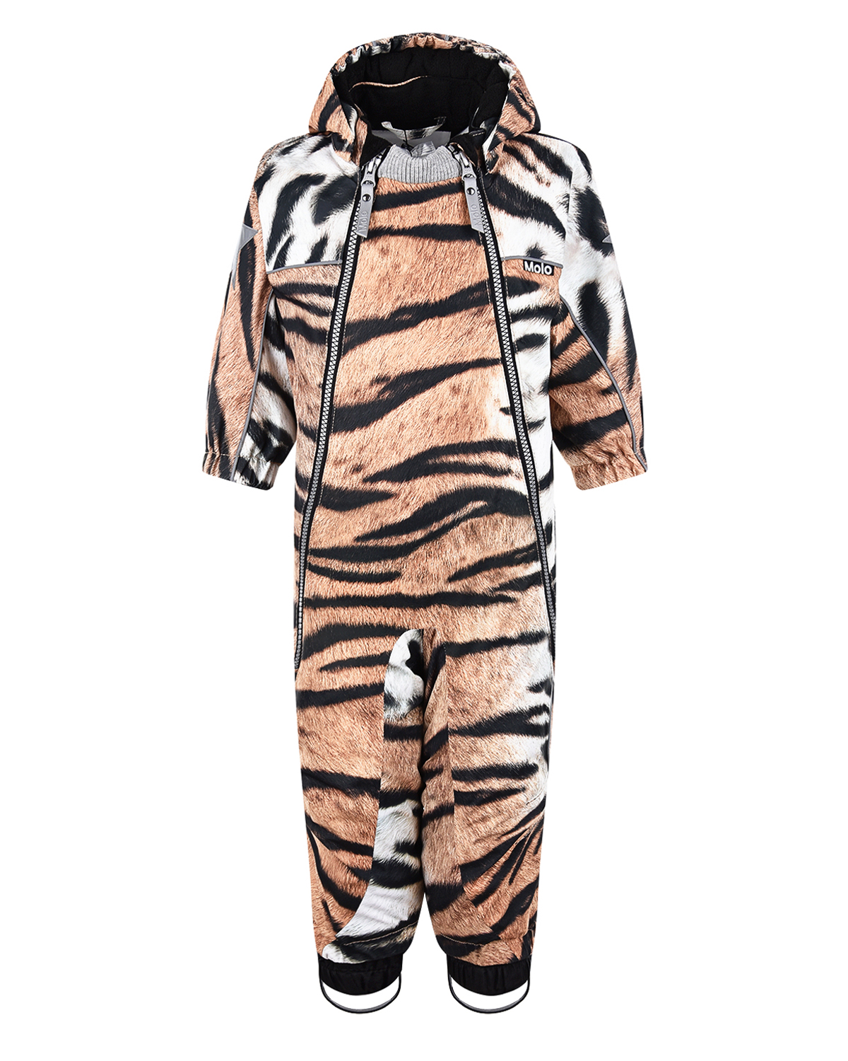 Комбинезон с принтом "Тигр" Molo детский, размер 80, цвет коричневый - фото 1