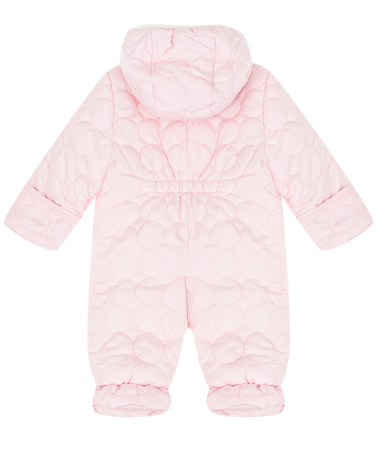 Розовый комбинезон с оборкой Sanetta Kidswear детский, размер 56 - фото 2