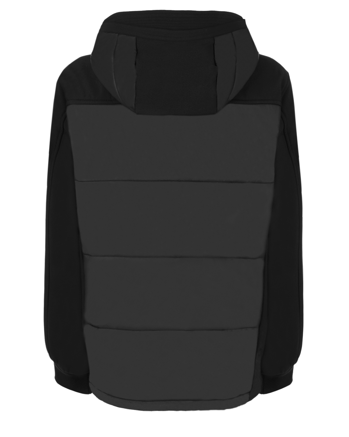 Черная куртка с капюшоном CP Company детская, размер 140, цвет черный - фото 2