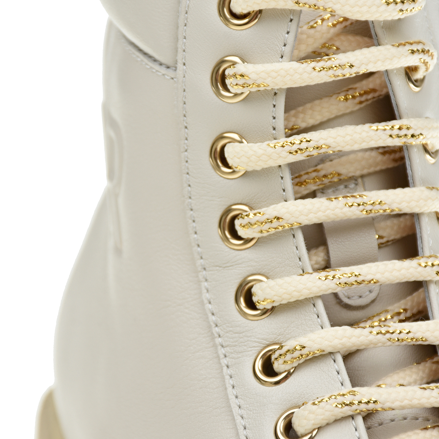 Белые ботинки с логотипом в тон Dior детские, размер 34, цвет белый - фото 7