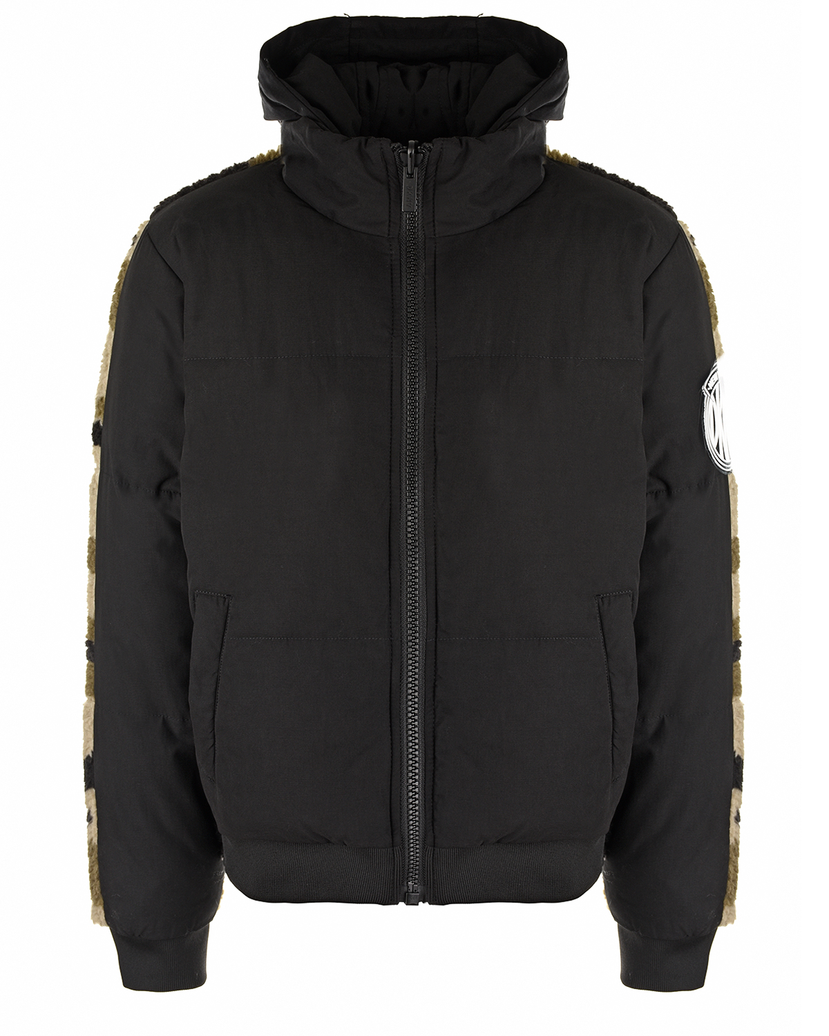 Черная куртка 3 в 1 DKNY детская, размер 152, цвет черный - фото 1