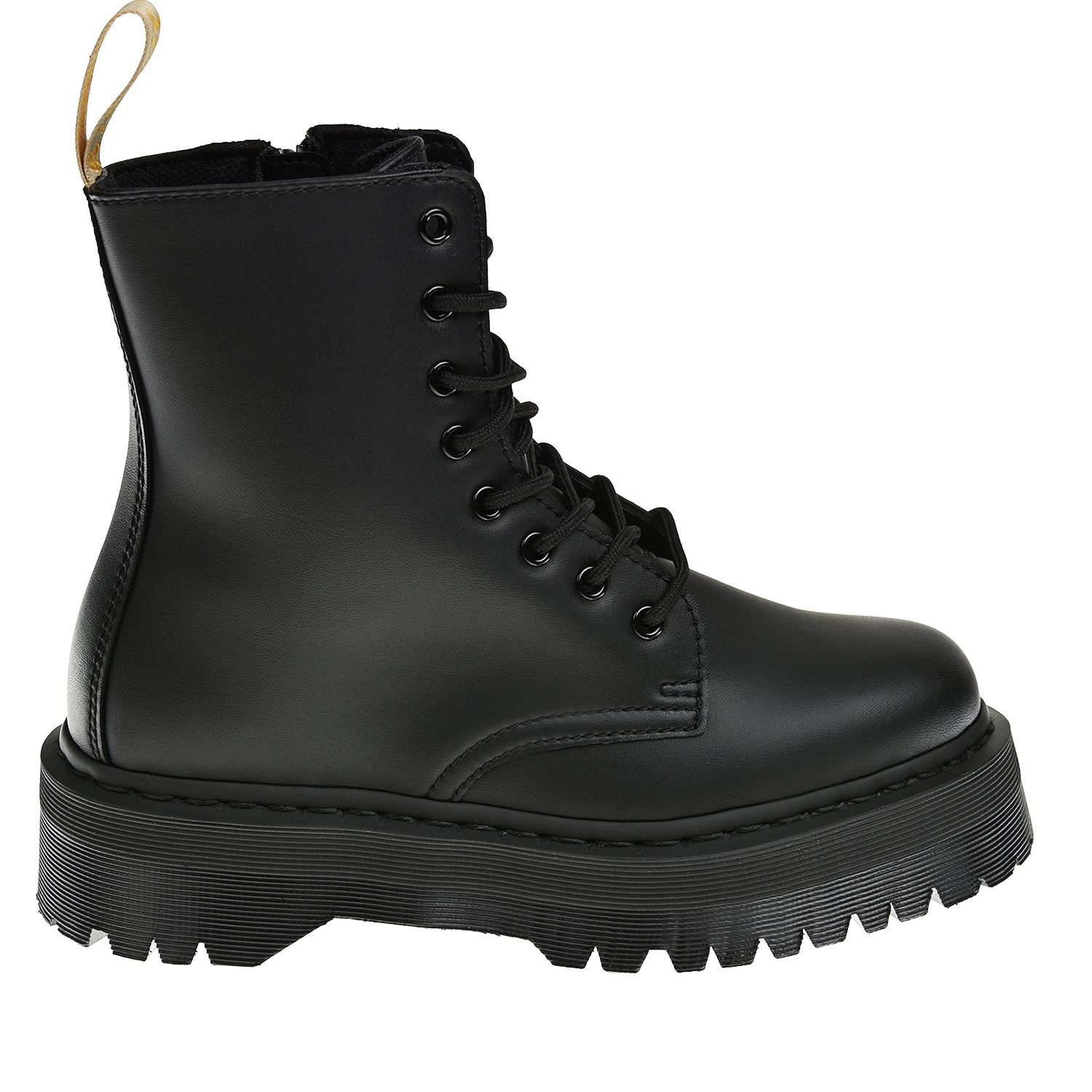 Черные высокие ботинки Dr.Martens детские, размер 36, цвет черный - фото 2