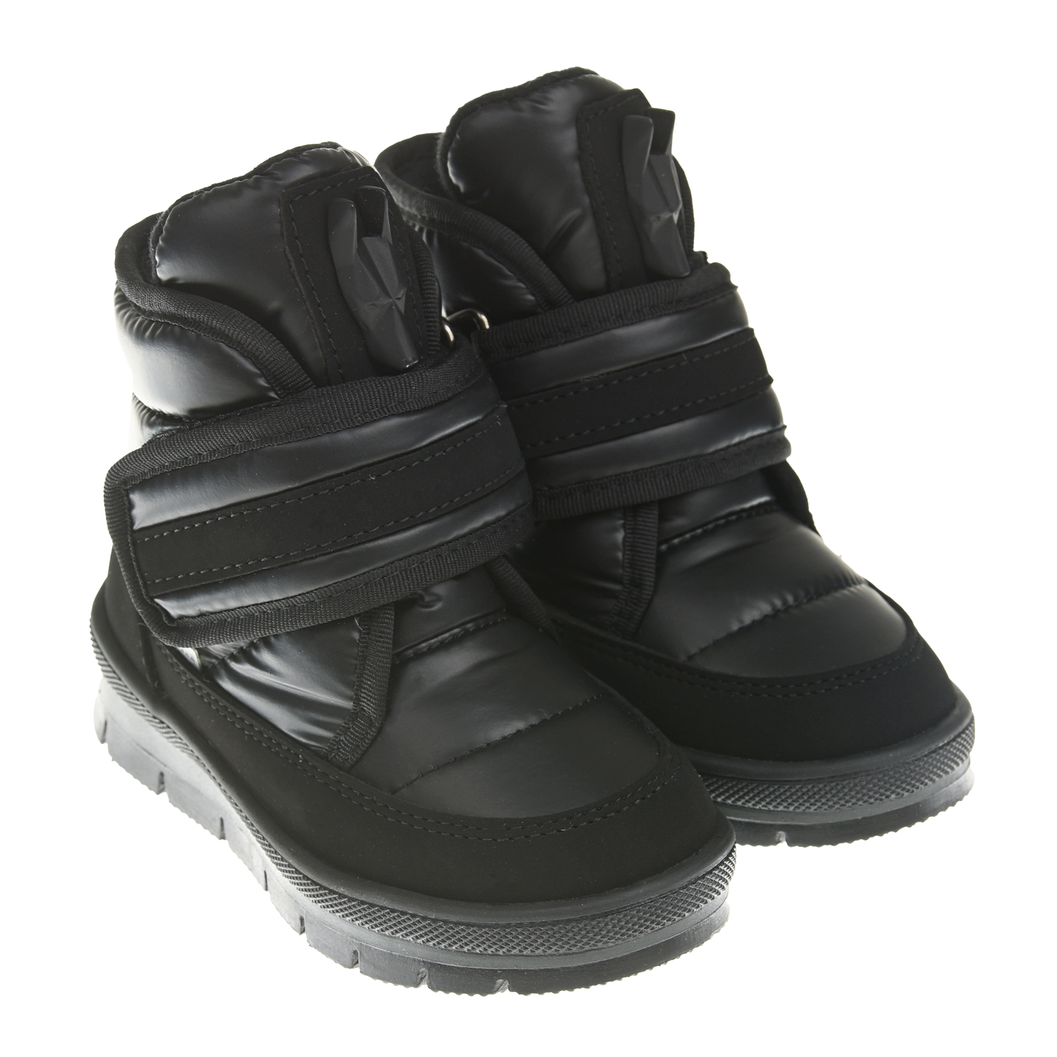 Черные мембранные сапоги Jog Dog детские, размер 24, цвет черный - фото 1