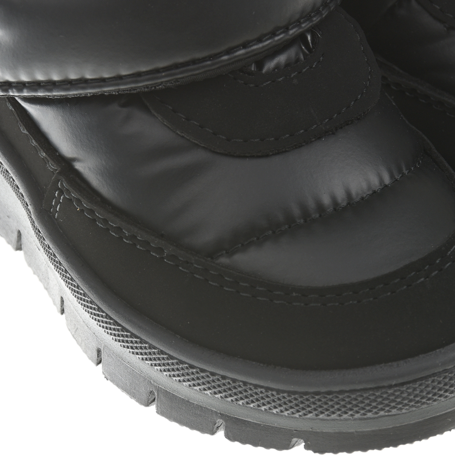 Черные мембранные сапоги с двумя липучками Jog Dog детские, размер 24, цвет черный - фото 7