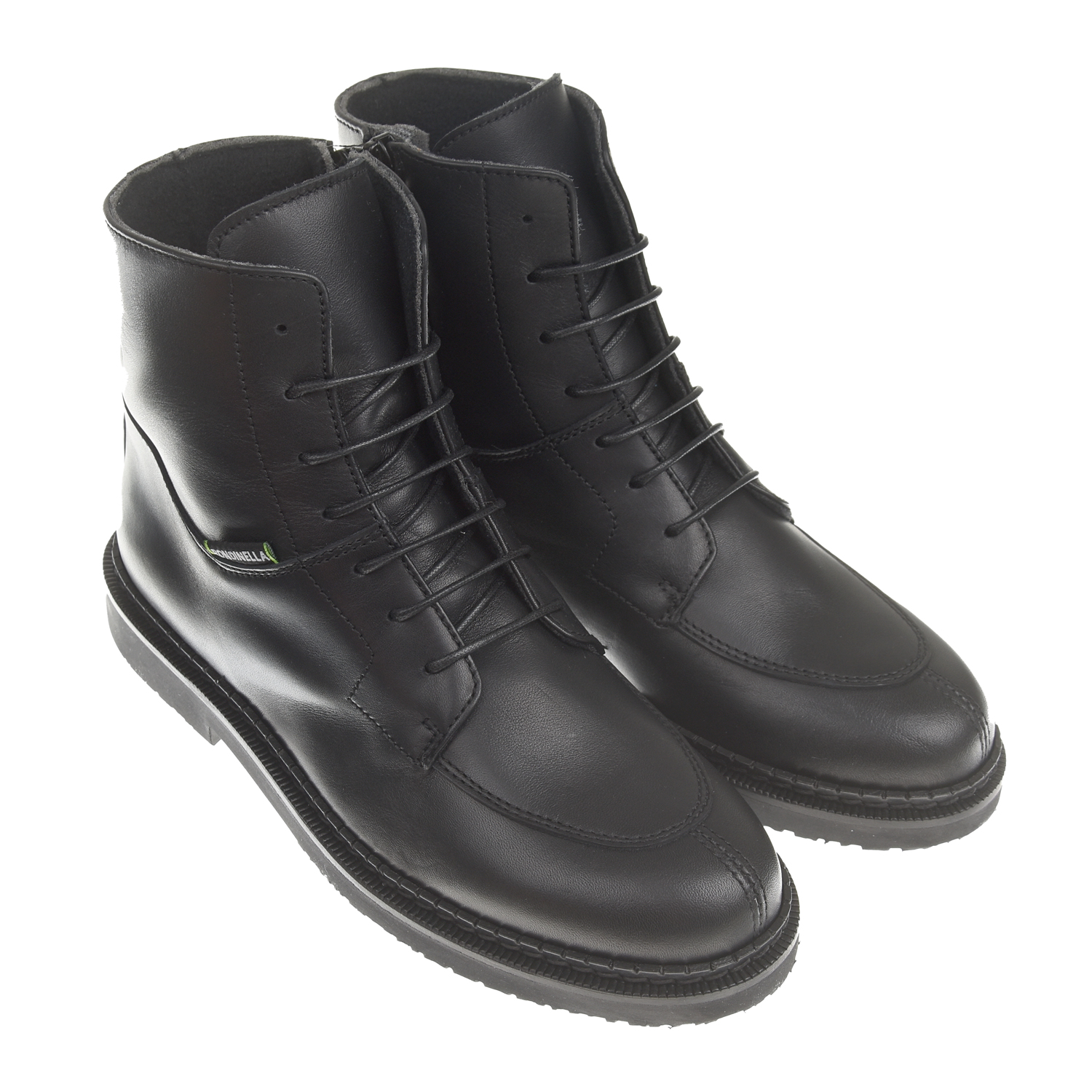 Черные ботинки с флисовой подкладкой Rondinella детские, размер 34, цвет черный