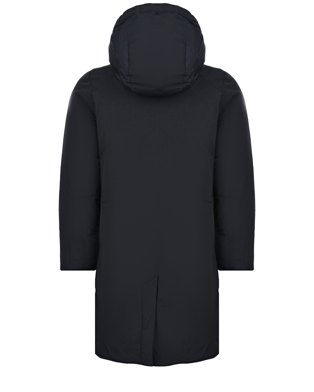 Черная куртка с капюшоном Bikkembergs детская, размер 128, цвет черный - фото 2