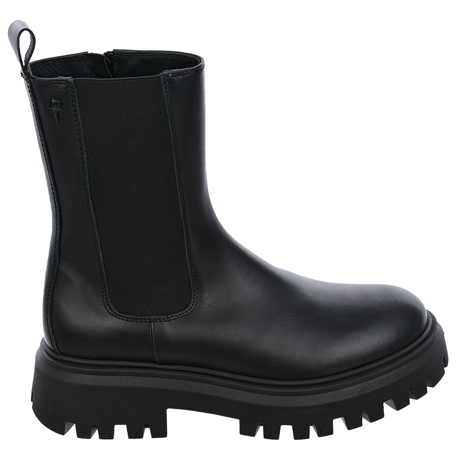 Высокие черные ботинки челси Cesare Paciotti детские, размер 36, цвет черный - фото 2