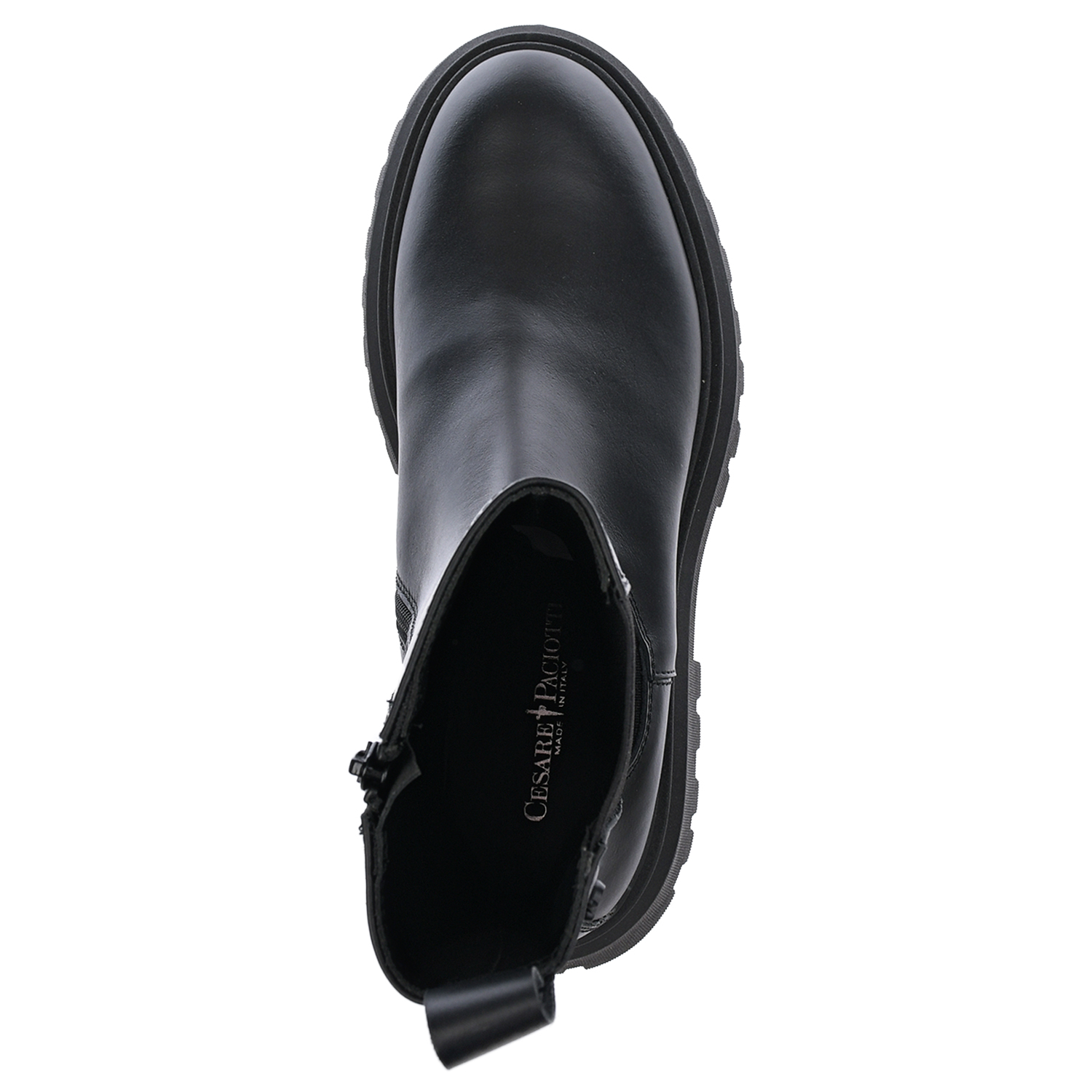 Высокие черные ботинки челси Cesare Paciotti детские, размер 36, цвет черный - фото 4