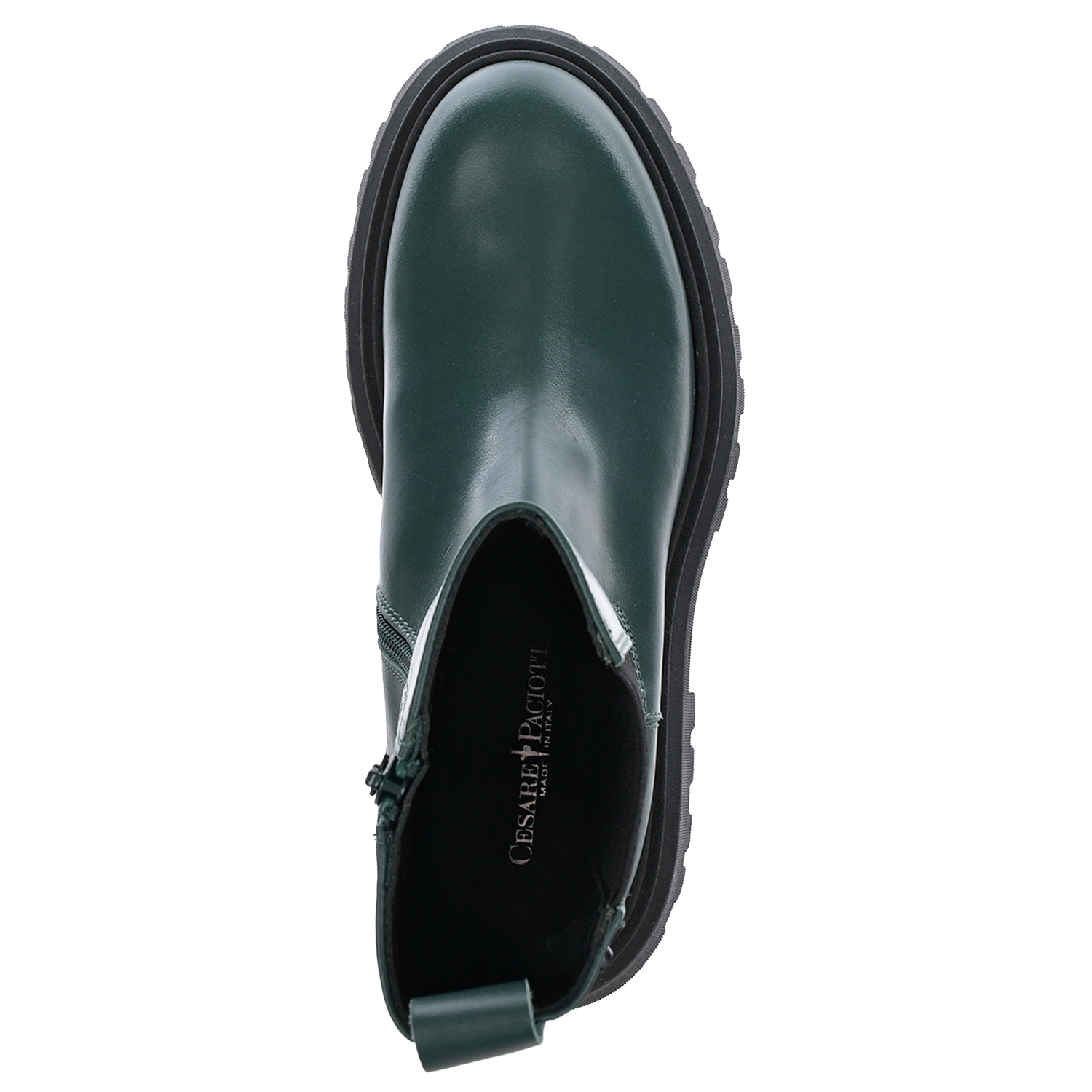 Высокие зеленые ботинки челси Cesare Paciotti детские, размер 36, цвет зеленый - фото 4
