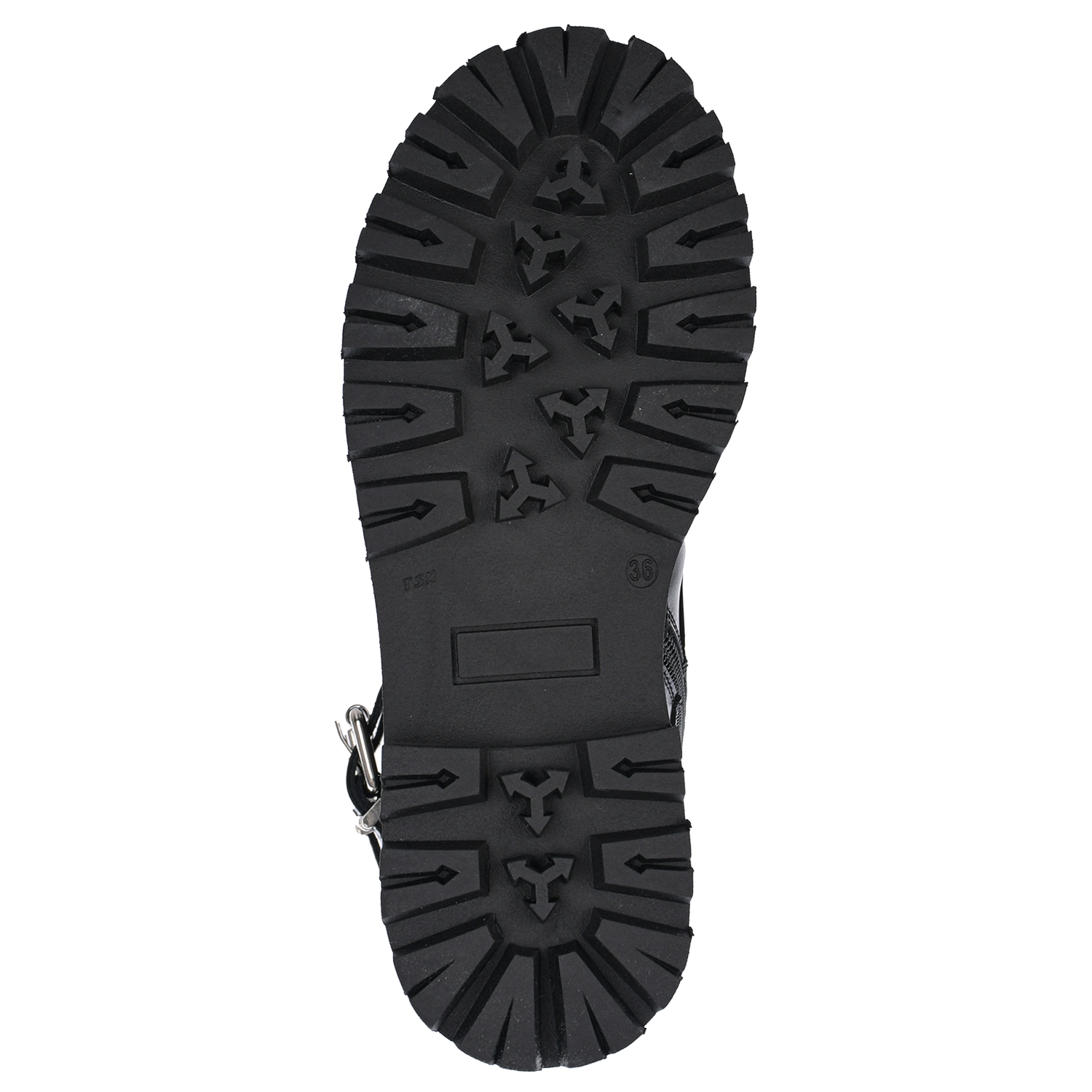 Высокие черные ботинки с флисовой подкладкой Dsquared2 детские, размер 36, цвет черный - фото 5