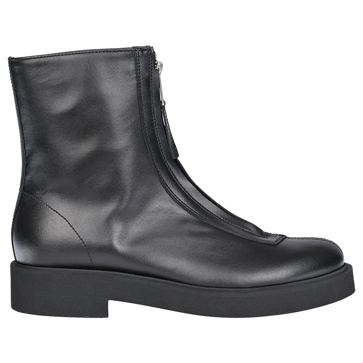 Кожаные ботинки на молнии Jarrett детские, размер 33, цвет черный - фото 2