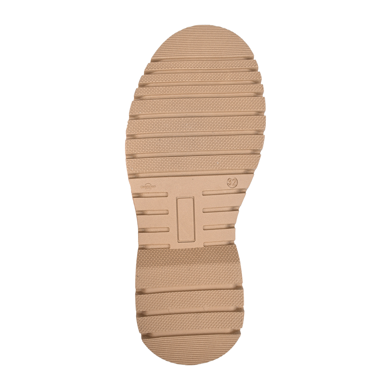 Кожаные ботинки в стиле колорблок Jarrett детские, размер 32, цвет бежевый - фото 5