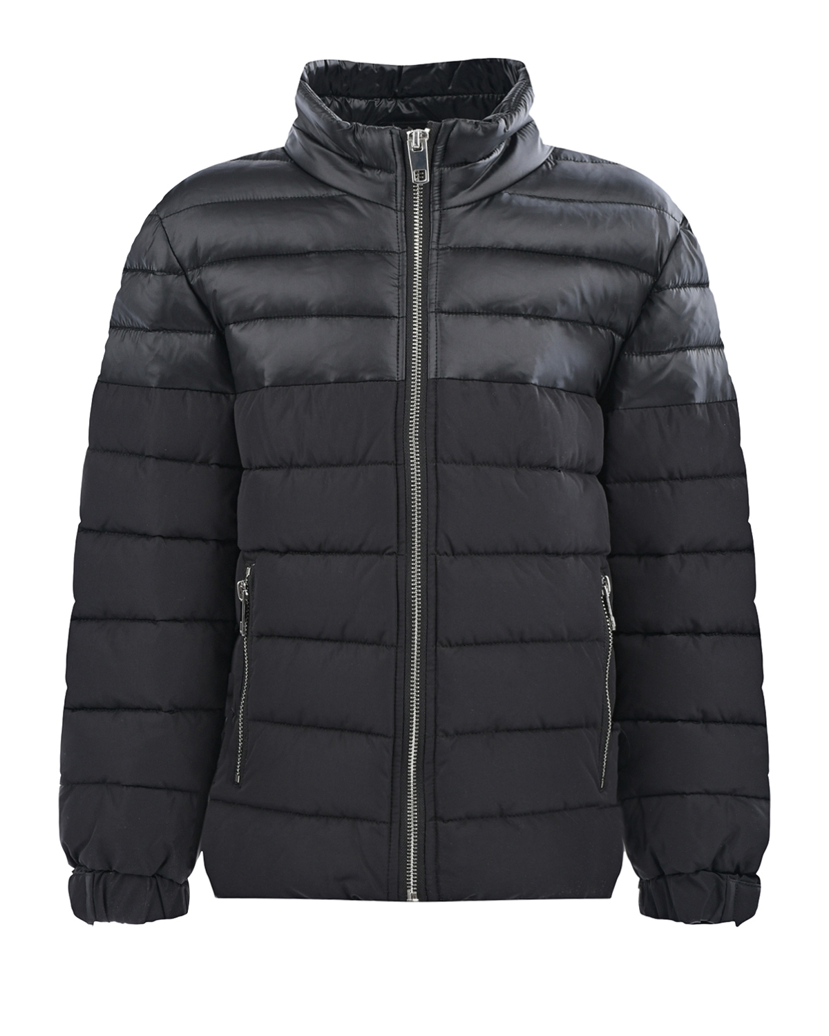 Черная стеганая куртка Antony Morato детская, размер 128, цвет черный - фото 1