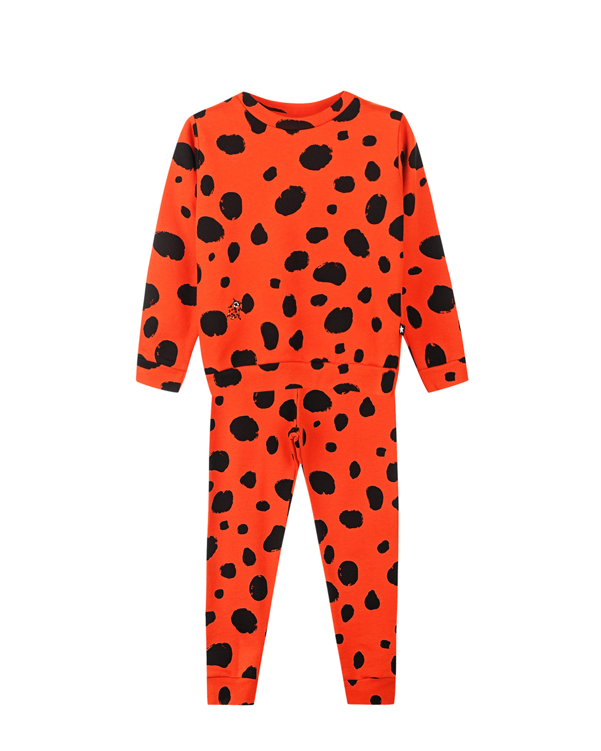 

Спортивный костюм Ladybird Dots из двух деталей Molo