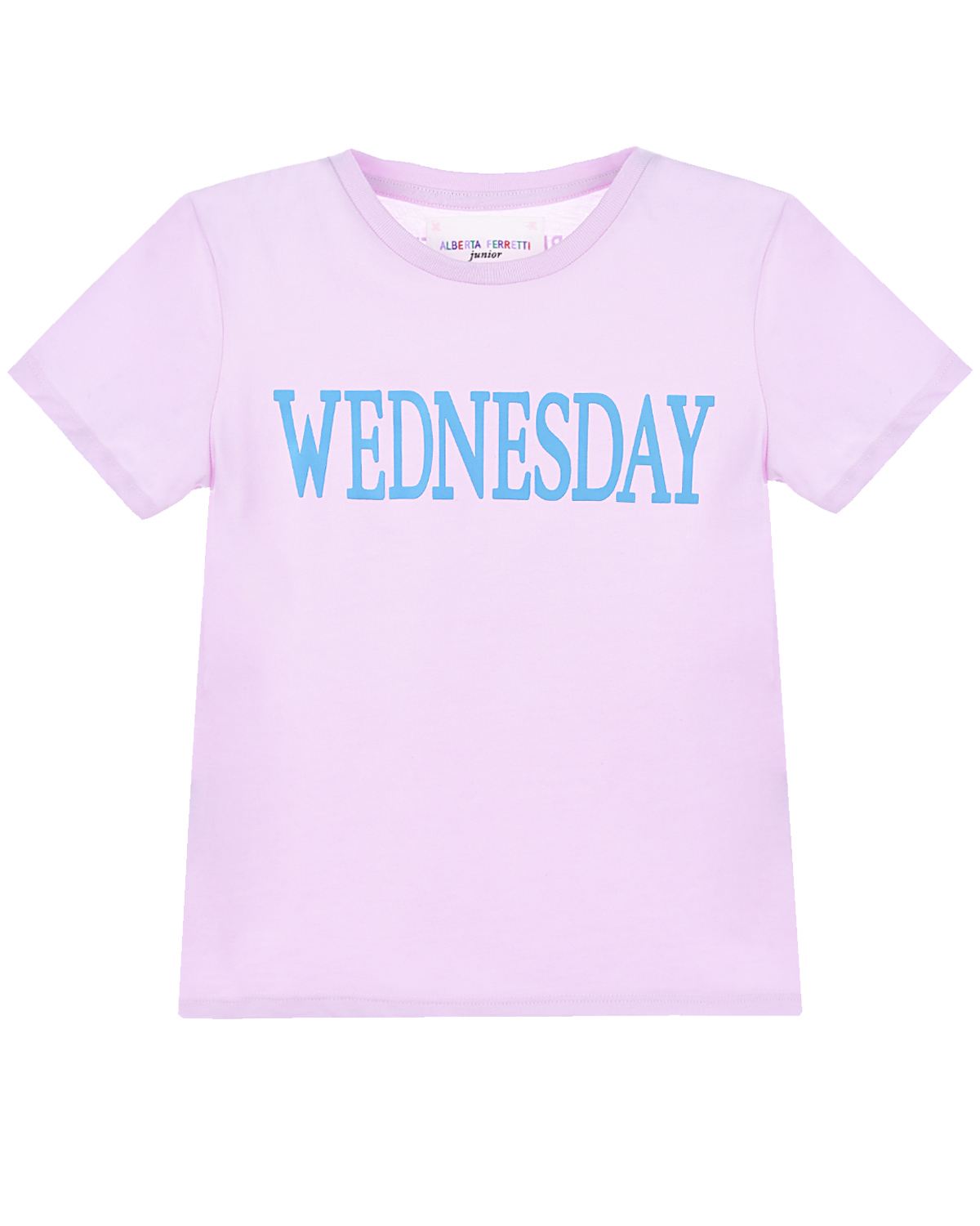 

Футболка с принтом "Wednesday" Alberta Ferretti детская