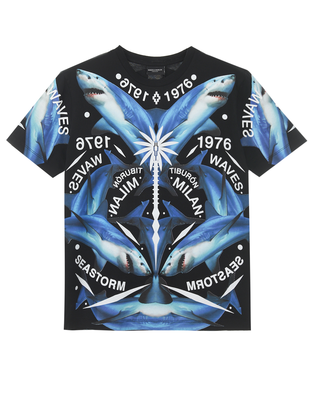 

Футболка Marcelo Burlon, Черный, Футболка Marcelo Burlon