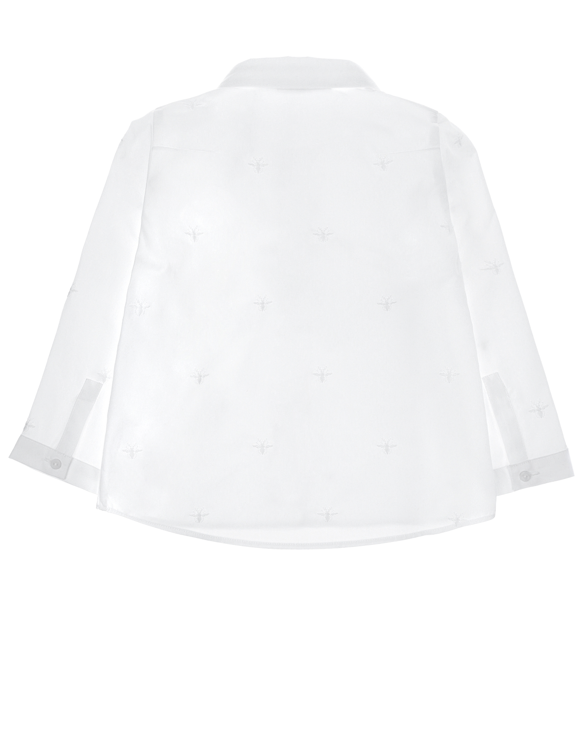 Рубашка из хлопка с вышивкой Dior детская - фото 2