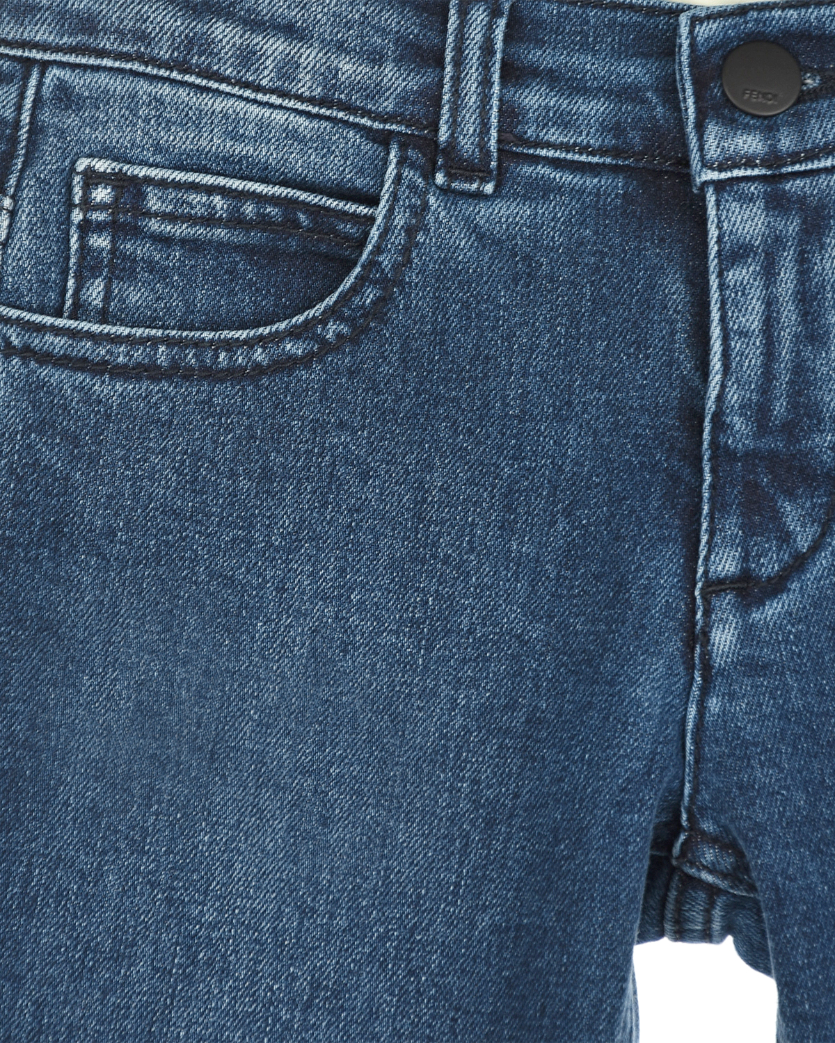 Брюки джинсовые Fendi детские - фото 4