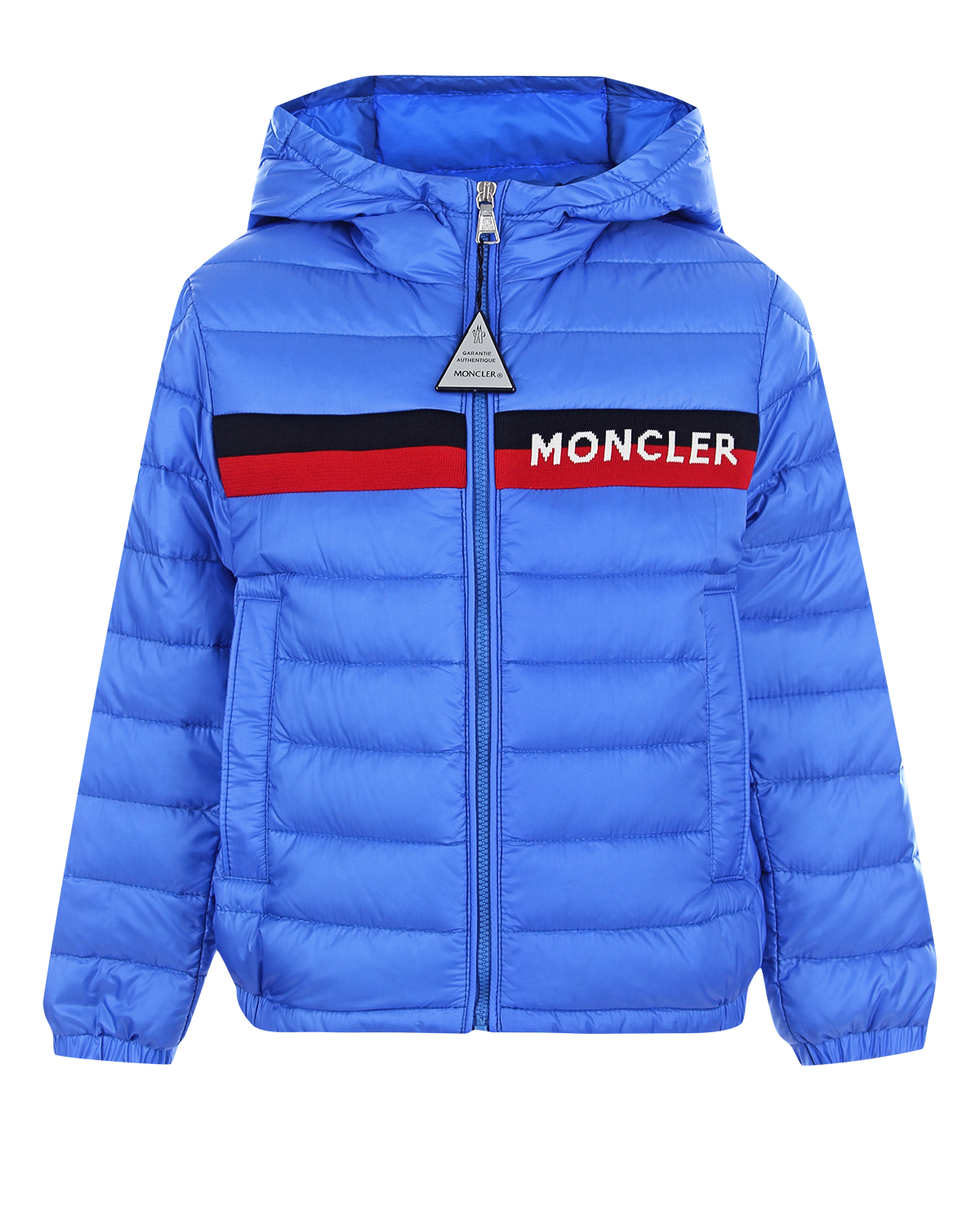 

Куртка с декоративной вставкой Moncler детская, Синий, Куртка с декоративной вставкой Moncler детская