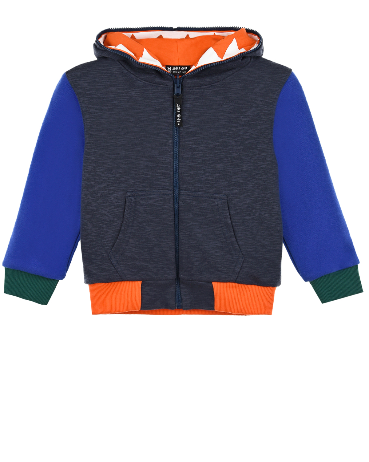 Двухсторонняя спортивная куртка Zombie Dash детская, размер 104, цвет мультиколор - фото 1