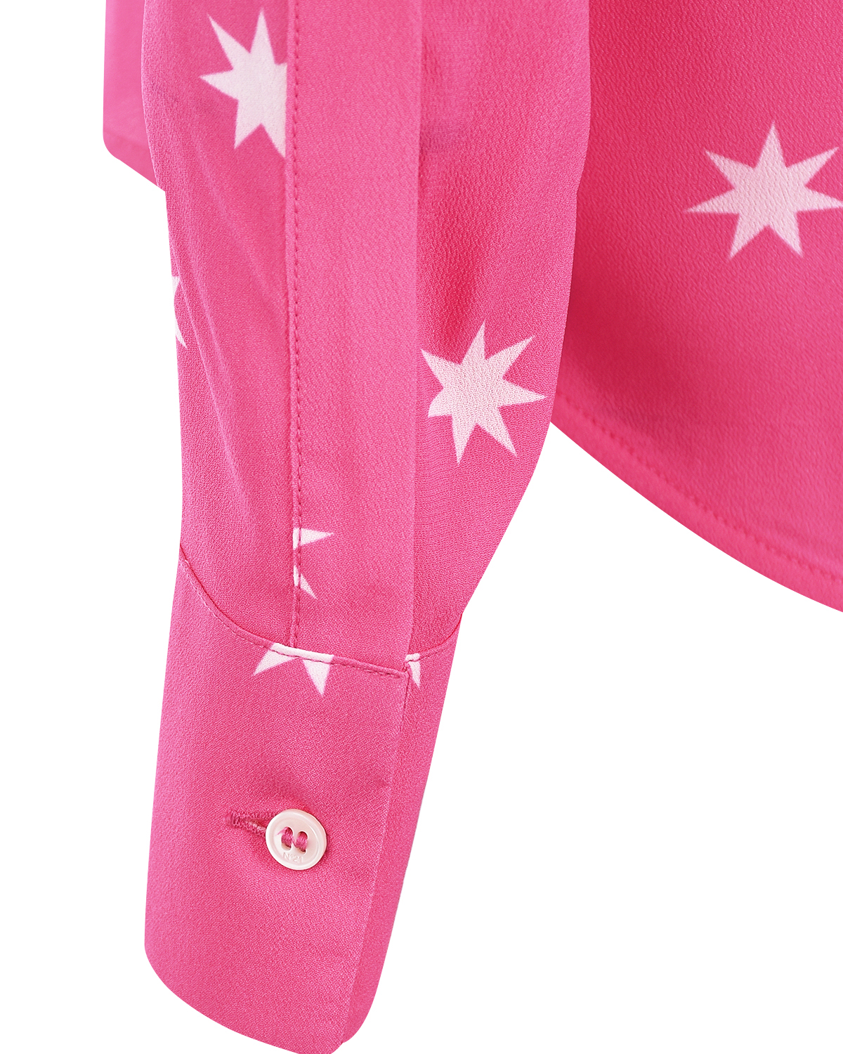 Розовая рубашка с принтом "звезды" No. 21 - фото 10