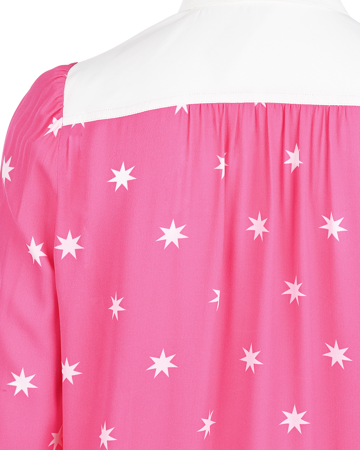 Розовая рубашка с принтом "звезды" No. 21 - фото 9