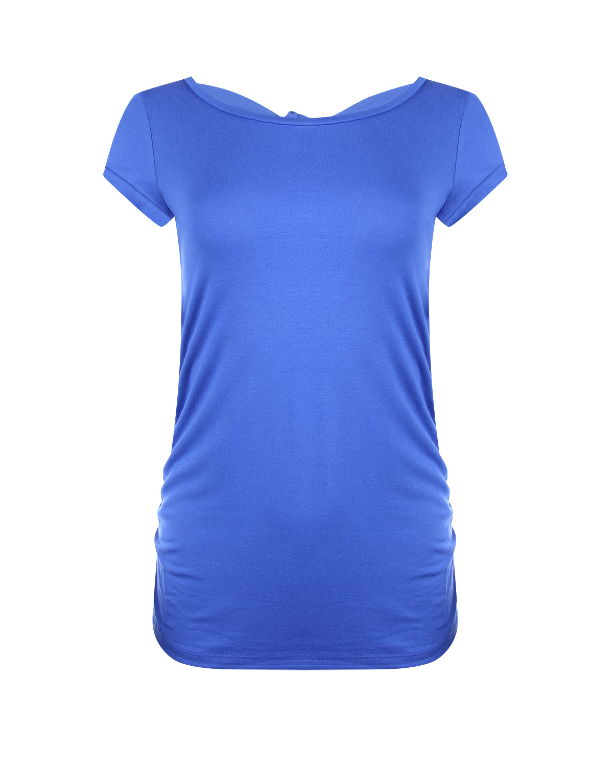 Синяя футболка для беременных Attesa - фото 1